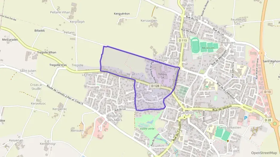 Appartement 63 m² trois pièces à vendre à Lannilis