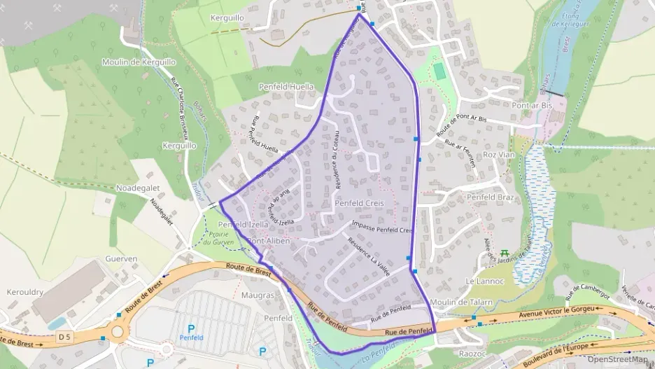 Appartement 45 m² deux pieces à vendre à Bohars Appartement 45 m² deux pieces à vendre à Bohars