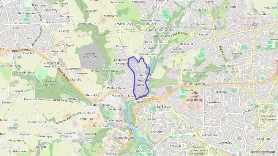 Appartement 27 m² une piece à vendre à Bohars Appartement 27 m² une piece à vendre à Bohars