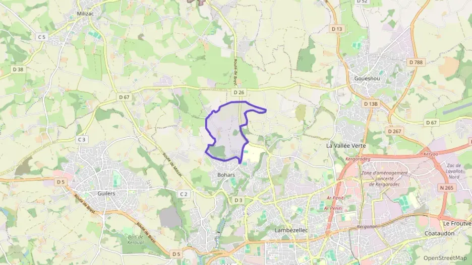 Appartement 63 m² trois pièces à vendre à Bohars Appartement 63 m² trois pièces à vendre à Bohars