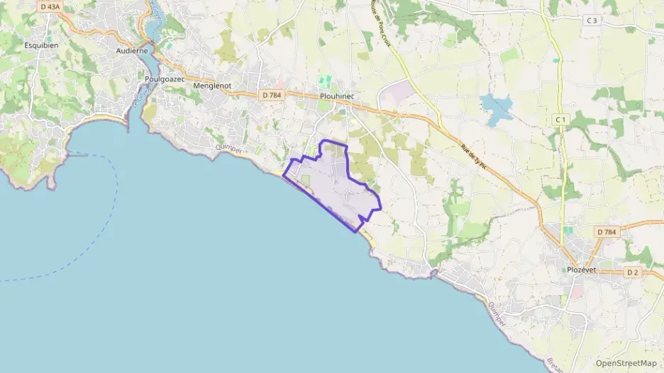 Appartement 75 m² deux pieces à vendre à Plouhinec