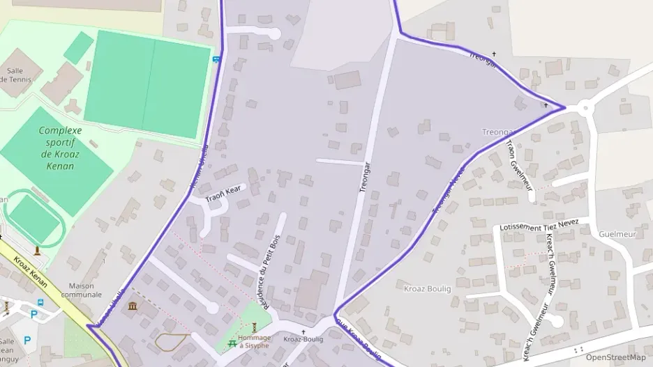 Appartement 80 m² quatre pièces à vendre à Plouguerneau