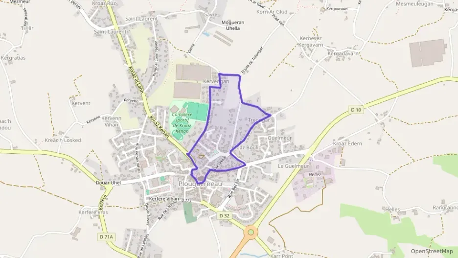 Appartement 80 m² quatre pièces à vendre à Plouguerneau