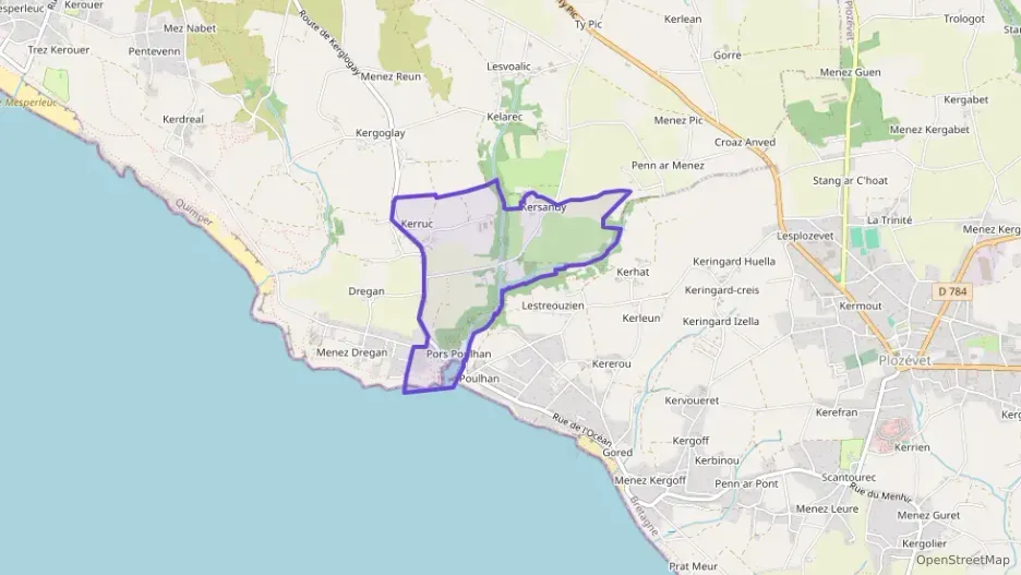 Appartement 60 m² trois pièces à vendre à Plouhinec Appartement 60 m² trois pièces à vendre à Plouhinec