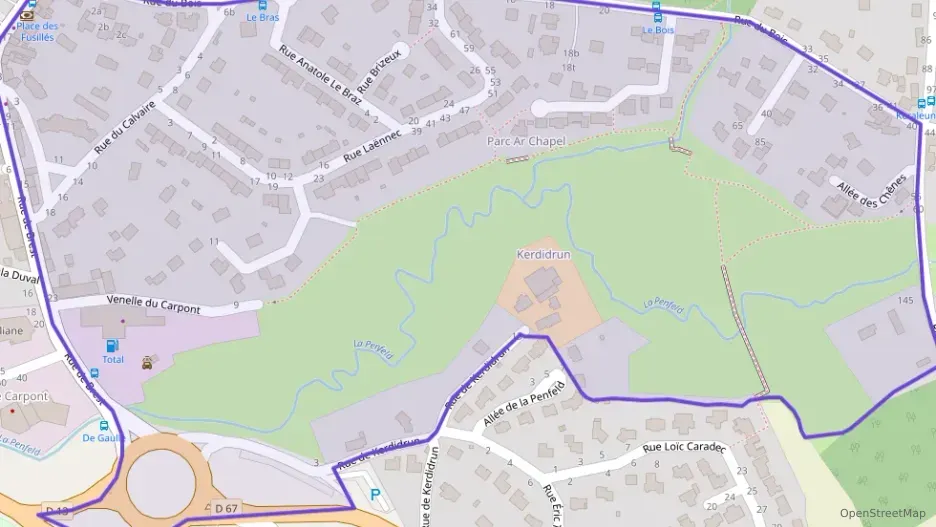 Appartement 43 m² deux pieces à vendre à Gouesnou