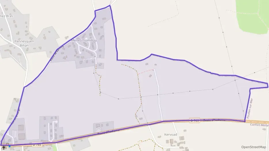 Appartement 65 m² trois pièces à vendre à Confort-Meilars Appartement 65 m² trois pièces à vendre à Confort-Meilars