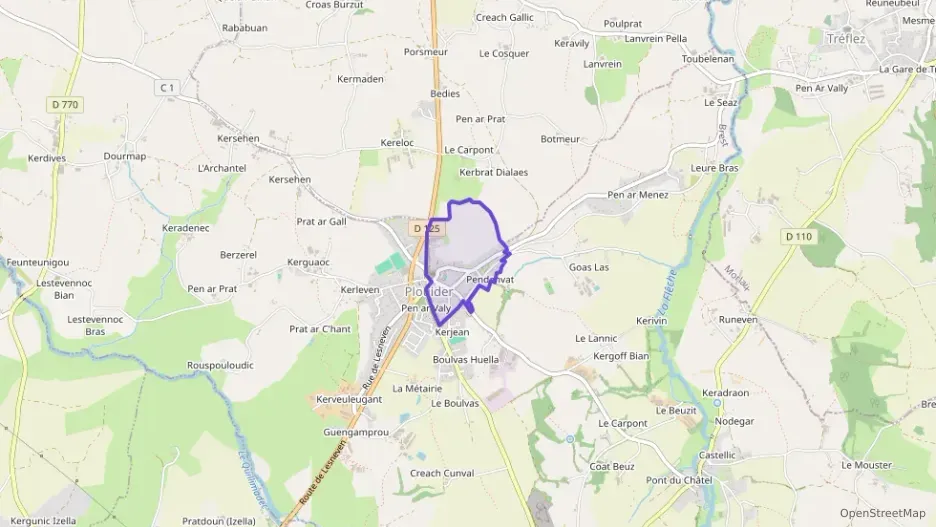 Appartement 80 m² quatre pièces à vendre à Plouider Appartement 80 m² quatre pièces à vendre à Plouider