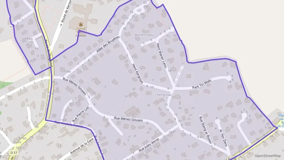 Appartement 56 m² trois pièces à vendre à Plonéour-Lanvern Appartement 56 m² trois pièces à vendre à Plonéour-Lanvern