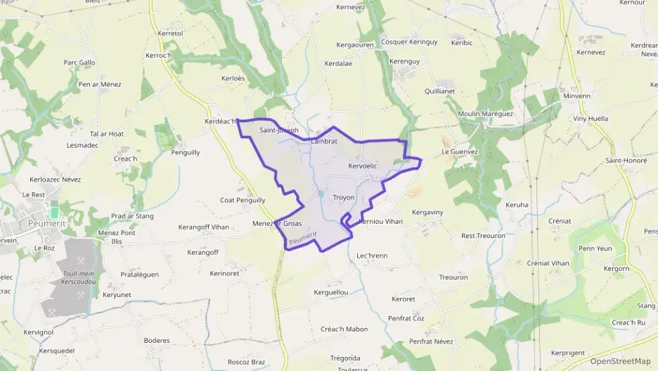 Appartement 29 m² une piece à vendre à Peumerit Appartement 29 m² une piece à vendre à Peumerit