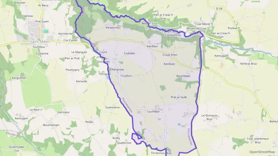 Appartement 46 m² une piece à vendre à Plounéventer Appartement 46 m² une piece à vendre à Plounéventer