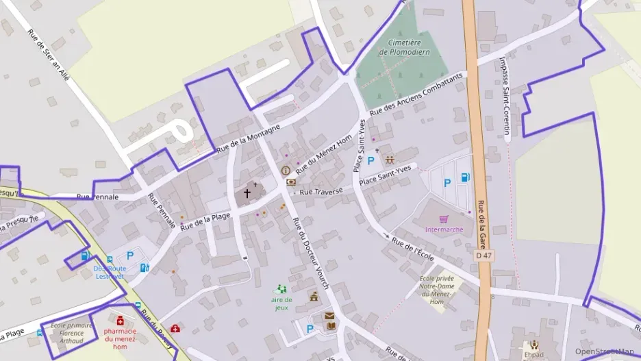 Appartement 40 m² deux pieces à vendre à Plomodiern Appartement 40 m² deux pieces à vendre à Plomodiern