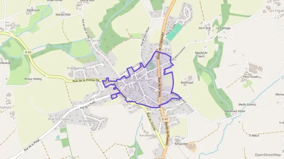 Appartement 40 m² deux pieces à vendre à Plomodiern Appartement 40 m² deux pieces à vendre à Plomodiern