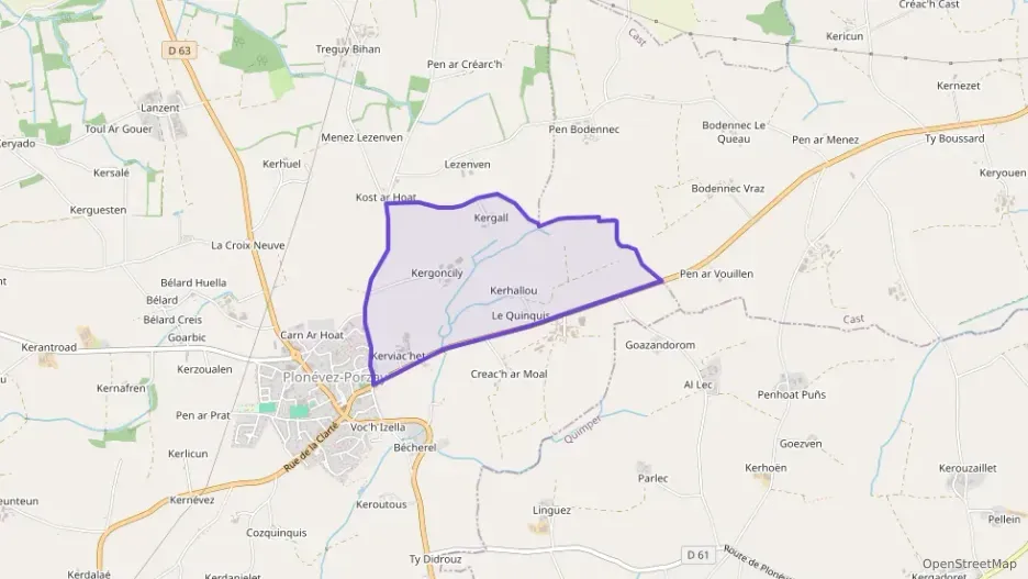 Appartement 30 m² une piece à vendre à Plonévez-Porzay Appartement 30 m² une piece à vendre à Plonévez-Porzay