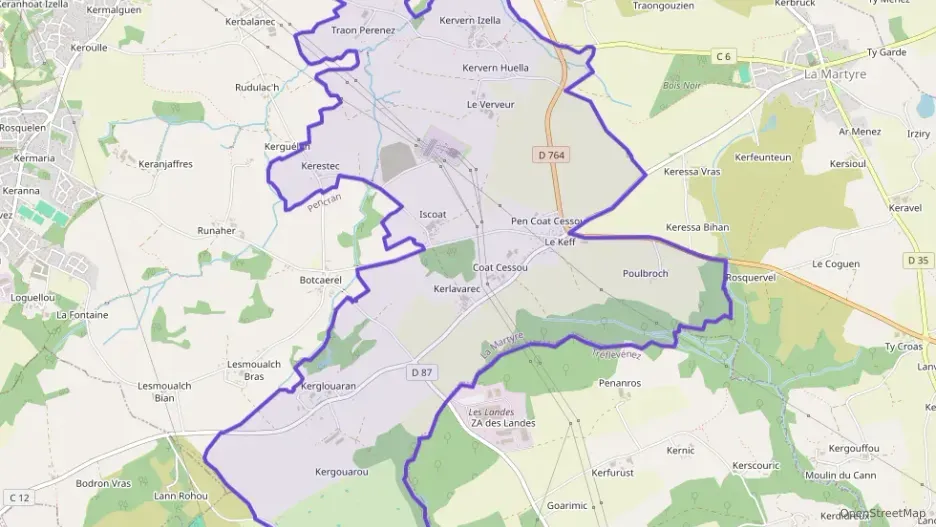 Appartement 72 m² trois pièces à vendre à La Martyre