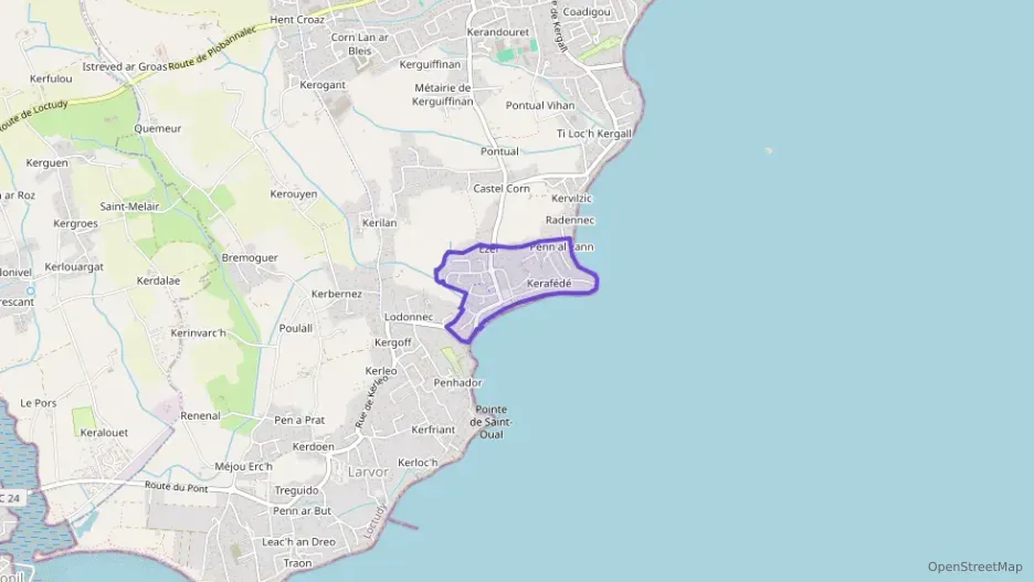 Appartement 77 m² trois pièces à vendre à Loctudy Appartement 77 m² trois pièces à vendre à Loctudy