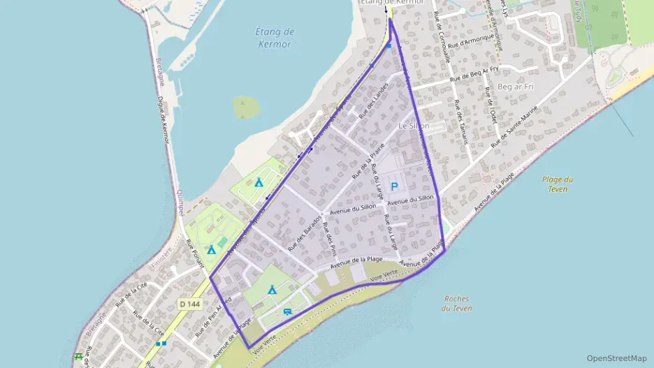 Appartement 24 m² deux pieces à vendre à Île-Tudy Appartement 24 m² deux pieces à vendre à Île-Tudy