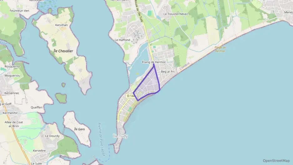 Appartement 24 m² deux pieces à vendre à Île-Tudy Appartement 24 m² deux pieces à vendre à Île-Tudy