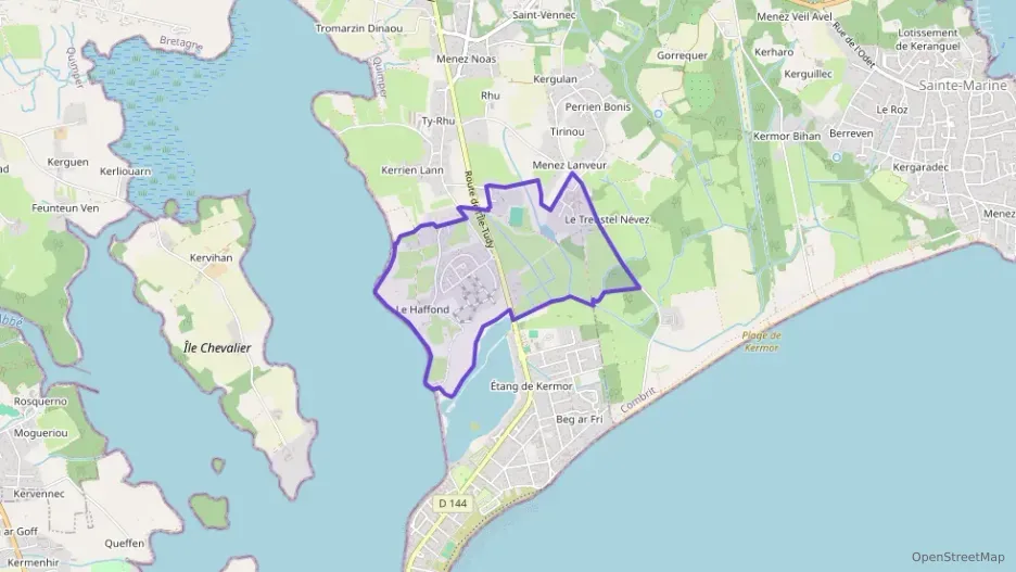 Appartement 52 m² deux pieces à vendre à Combrit Appartement 52 m² deux pieces à vendre à Combrit