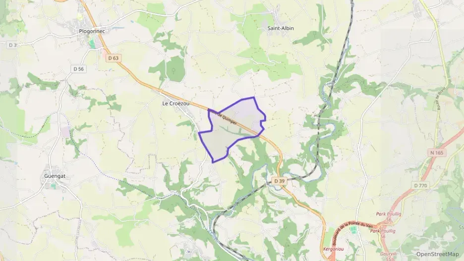 Appartement 61 m² deux pieces à vendre à Plogonnec Appartement 61 m² deux pieces à vendre à Plogonnec