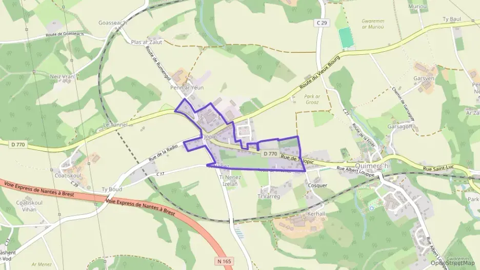 Appartement 46 m² deux pieces à vendre à Pont-de-Buis-lès-Quimerch Appartement 46 m² deux pieces à vendre à Pont-de-Buis-lès-Quimerch