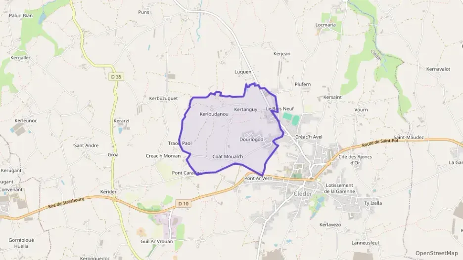 Appartement 70 m² trois pièces à vendre à Cléder