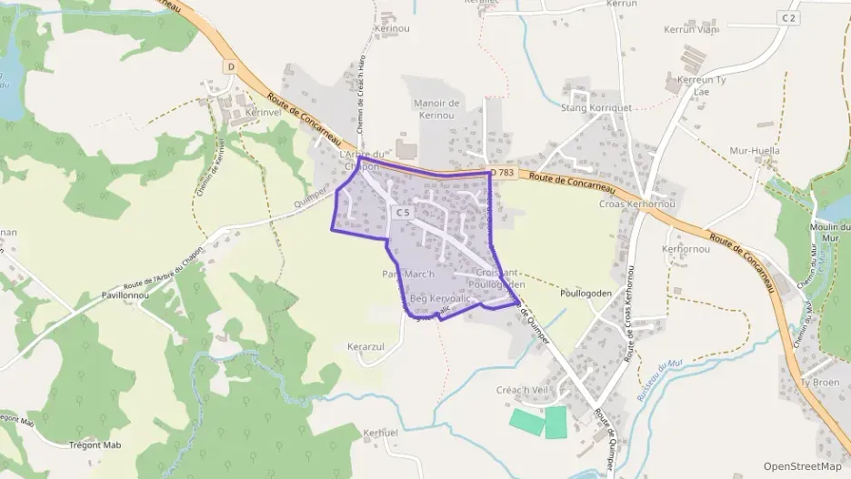 Appartement 110 m² trois pièces à vendre à Saint-Évarzec