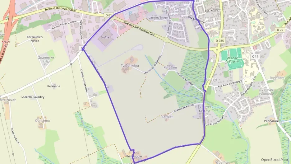 Appartement 38 m² une piece à vendre à Briec Appartement 38 m² une piece à vendre à Briec