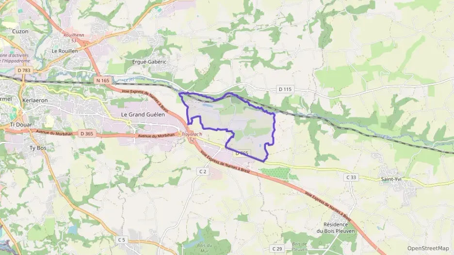 Appartement 78 m² trois pièces à vendre à Saint-Évarzec Appartement 78 m² trois pièces à vendre à Saint-Évarzec