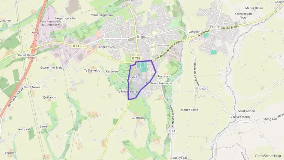 Appartement 82 m² trois pièces à vendre à Briec Appartement 82 m² trois pièces à vendre à Briec