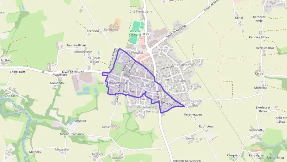 Appartement 60 m² deux pieces à vendre à Plouénan