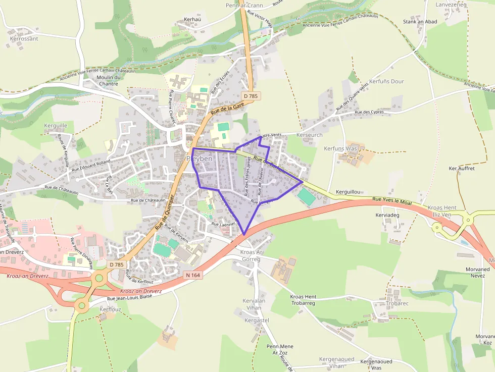 Appartement 60 m² deux pieces à vendre à Pleyben