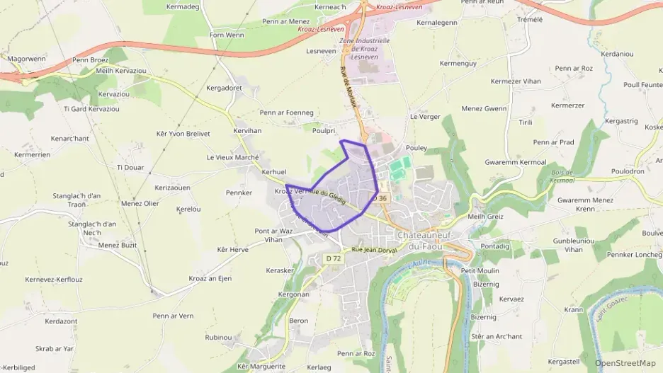 Appartement 26 m² une piece à vendre à Châteauneuf-du-Faou