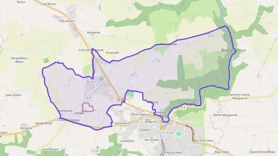 Appartement 38 m² une piece à vendre à Pont-Aven