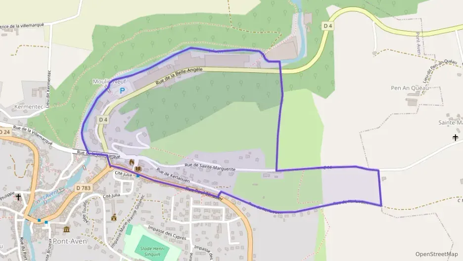 Appartement 65 m² trois pièces à vendre à Pont-Aven Appartement 65 m² trois pièces à vendre à Pont-Aven