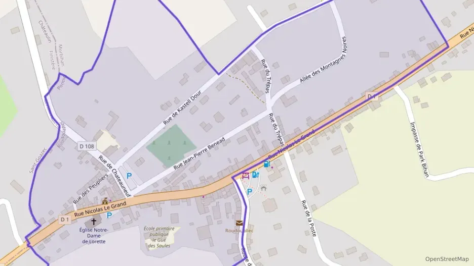 Appartement 32 m² deux pieces à vendre à Roudouallec