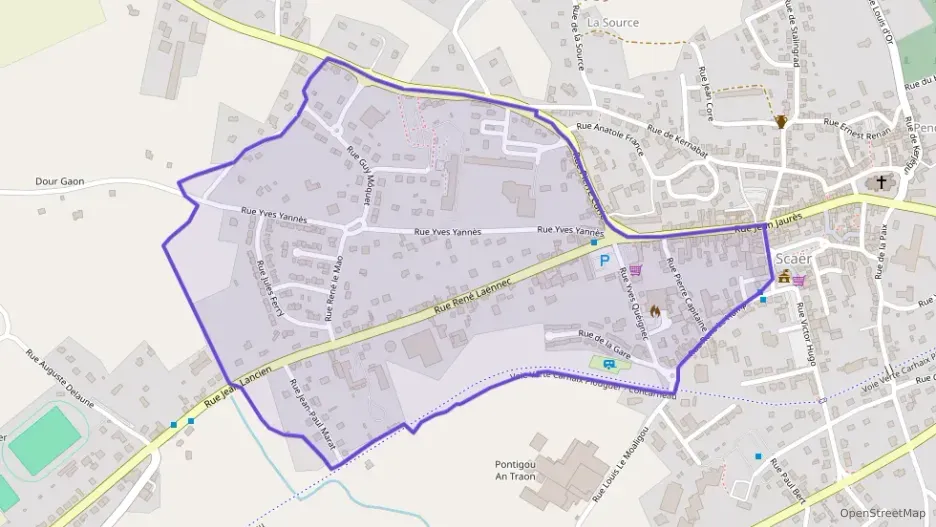 Appartement 49 m² trois pièces à vendre à Scaër