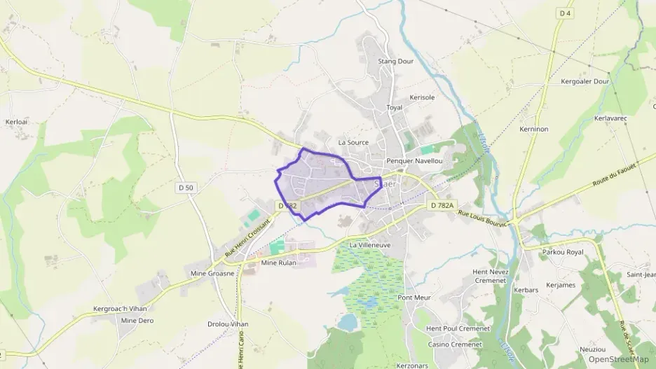 Appartement 49 m² trois pièces à vendre à Scaër