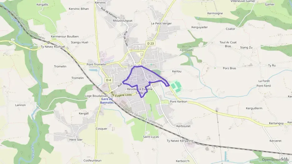 Appartement 40 m² deux pieces à vendre à Bannalec Appartement 40 m² deux pieces à vendre à Bannalec