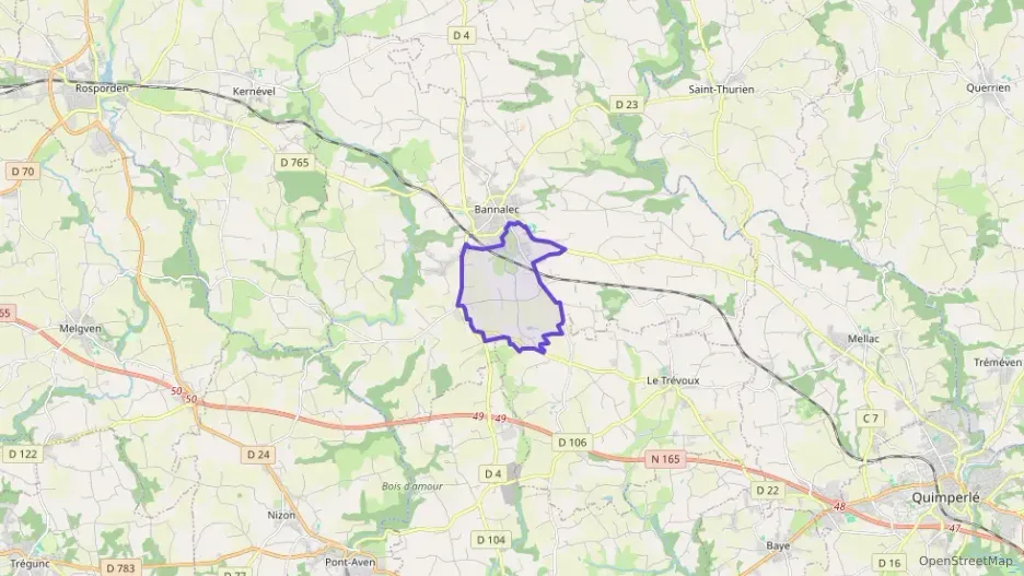 Appartement 40 m² deux pieces à vendre à Bannalec Appartement 40 m² deux pieces à vendre à Bannalec