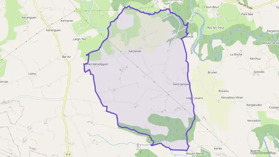 Appartement 67 m² trois pièces à vendre à Bannalec