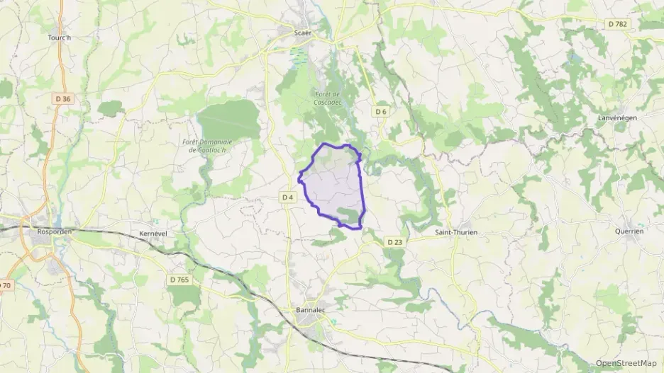 Appartement 67 m² trois pièces à vendre à Bannalec