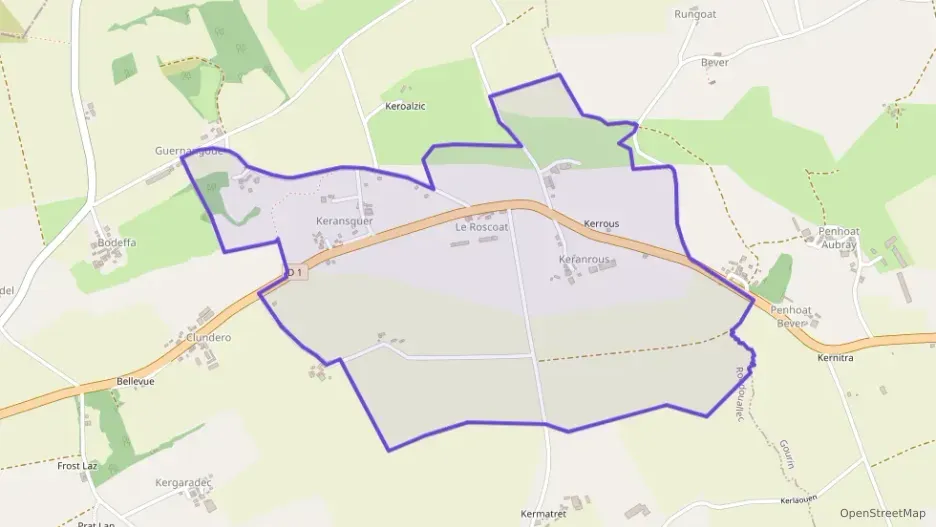 Appartement 56 m² trois pièces à vendre à Roudouallec