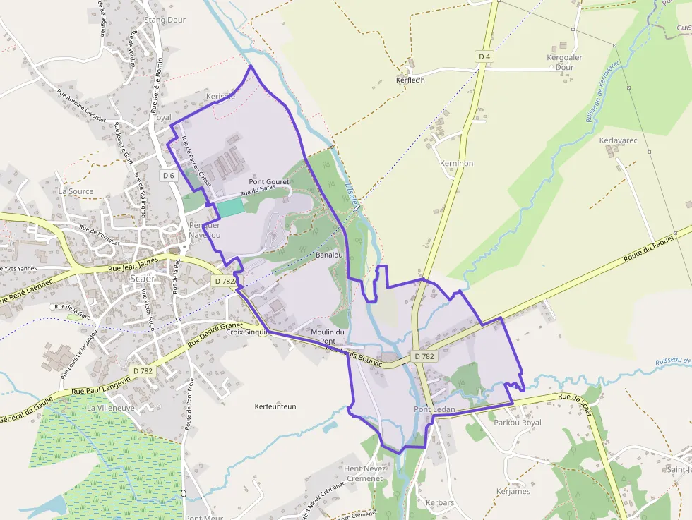 Appartement 59 m² trois pièces à vendre à Scaër