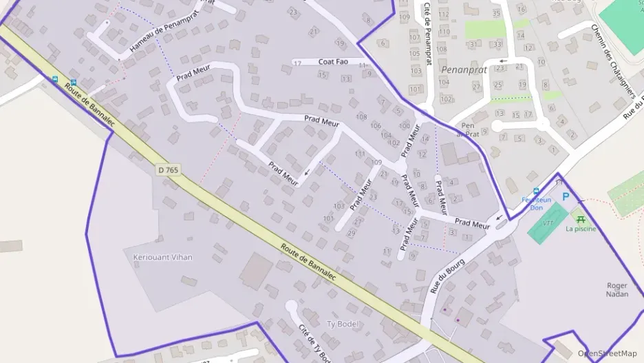 Appartement 40 m² deux pieces à vendre à Mellac Appartement 40 m² deux pieces à vendre à Mellac