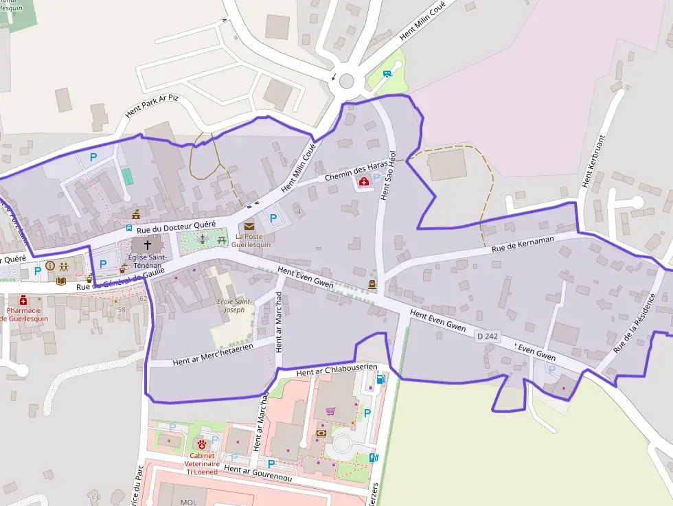 Appartement 69 m² trois pièces à vendre à Guerlesquin