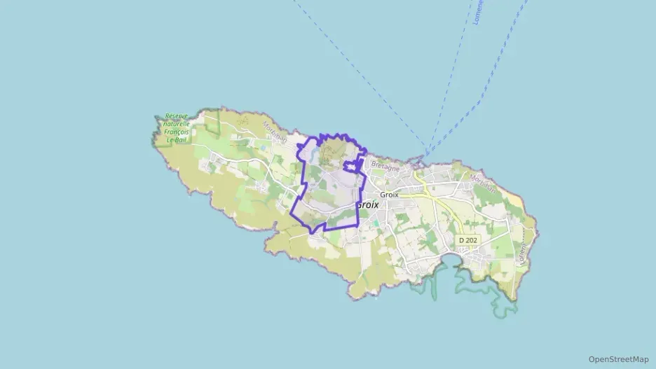 Appartement 50 m² trois pièces à vendre à Groix Appartement 50 m² trois pièces à vendre à Groix