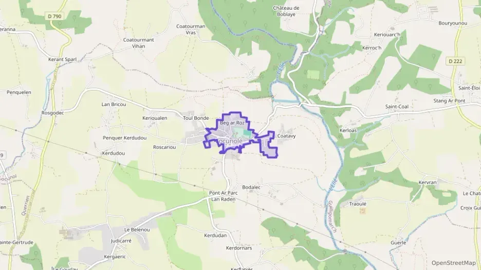 Appartement 40 m² une piece à vendre à Locunolé