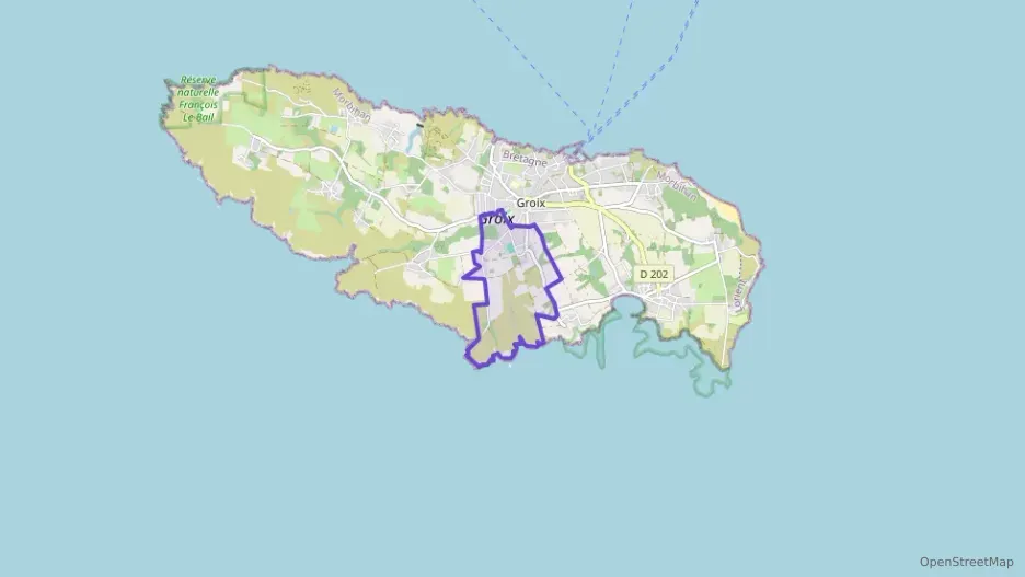 Appartement 62 m² trois pièces à vendre à Groix Appartement 62 m² trois pièces à vendre à Groix