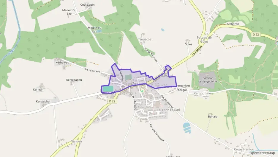 Appartement 40 m² une piece à vendre à Arzano Appartement 40 m² une piece à vendre à Arzano