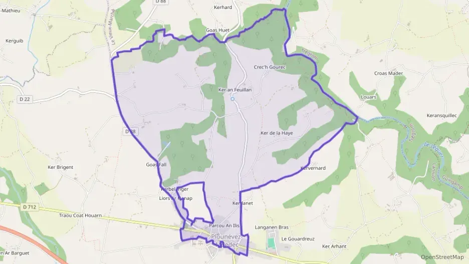 Appartement 50 m² deux pieces à vendre à Plounévez-Moëdec Appartement 50 m² deux pieces à vendre à Plounévez-Moëdec